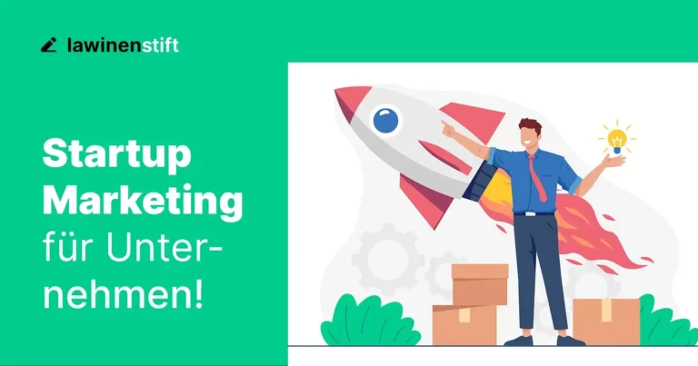 Lawinenstift Blog: Startup Marketing Header Image