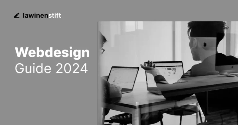 Titelbild Blogbeitrag: Webdesign Guide 2024